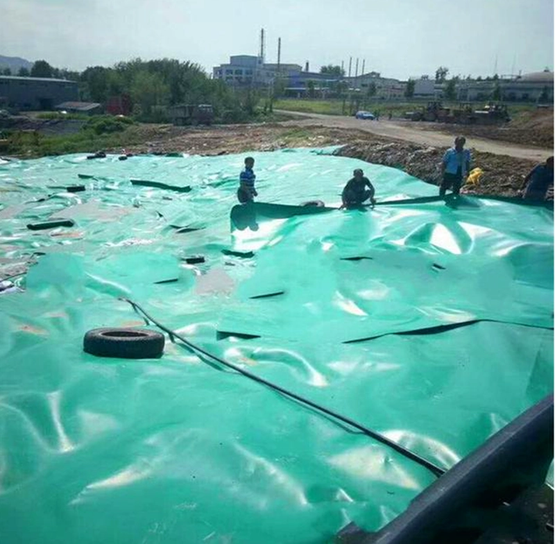 Composite geomembrane for application in mine reservoir engineering ls